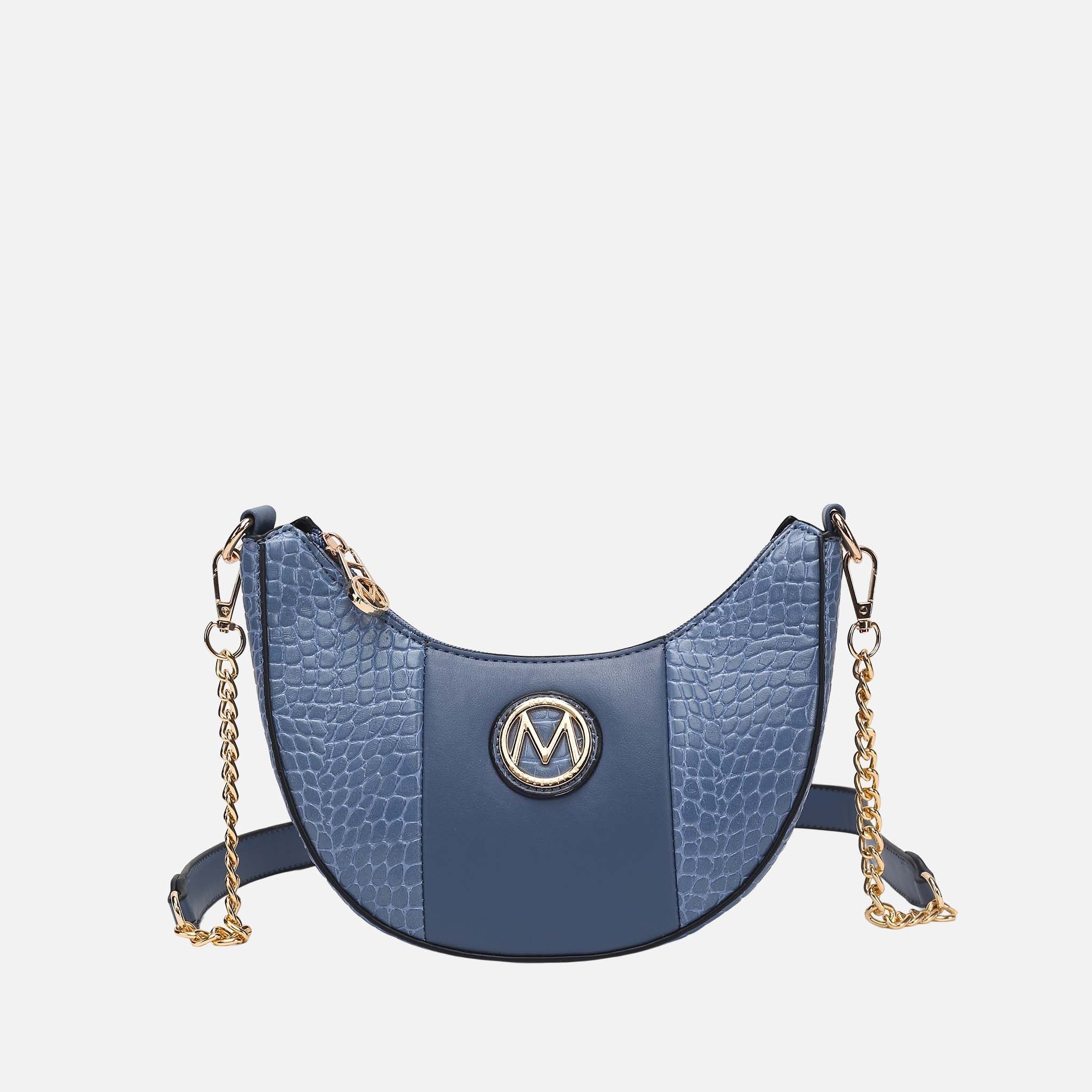 MKF Collection by Mia K. - Amira Embossed Crossbody Bag