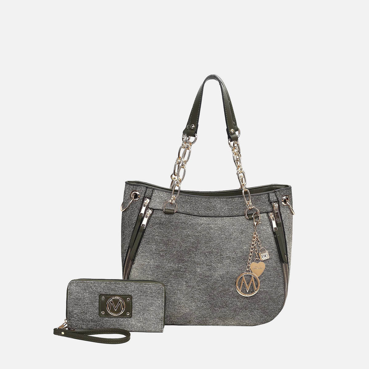 Lina Shoulder Bag and Wallet Set