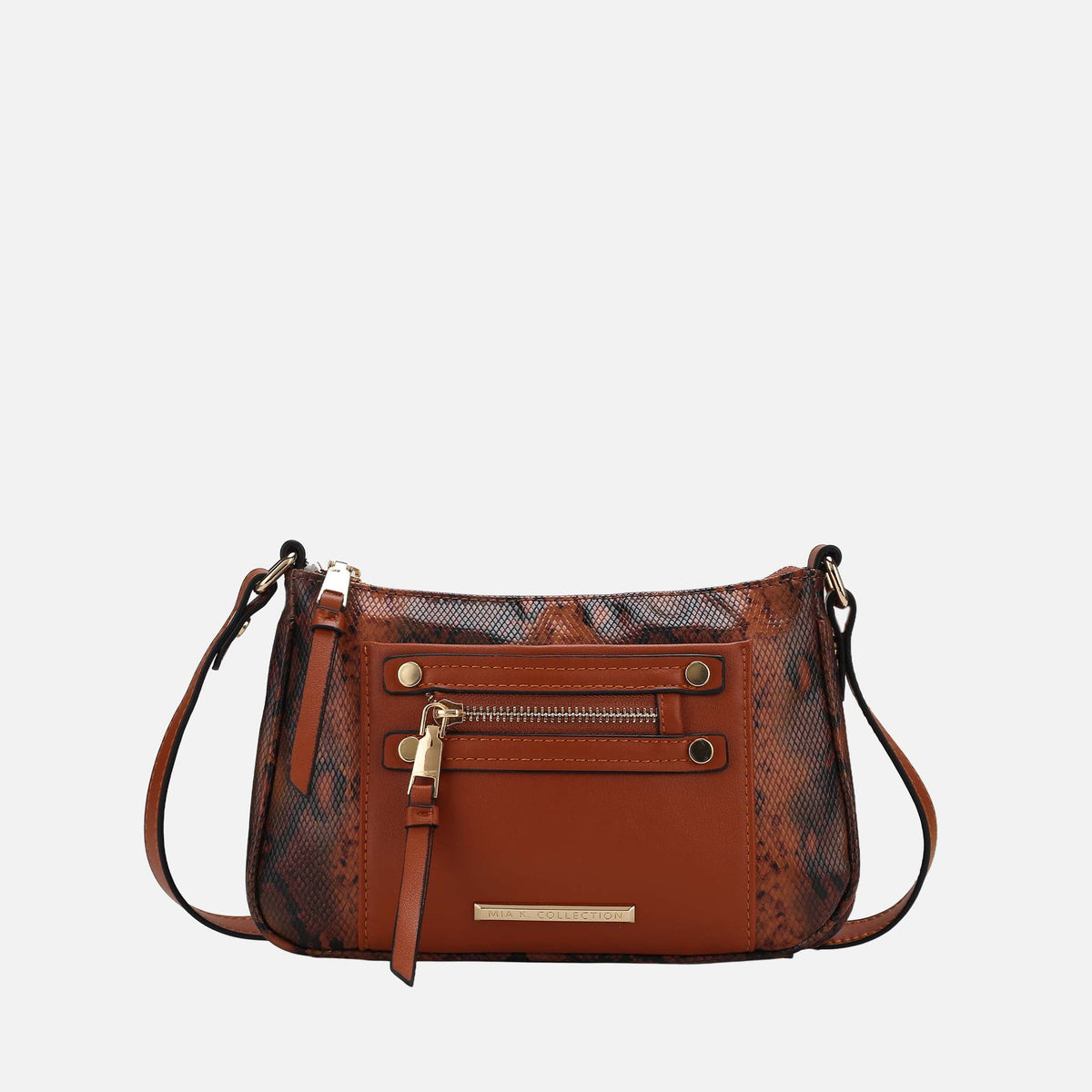 Essie Embossed Crossbody Bag