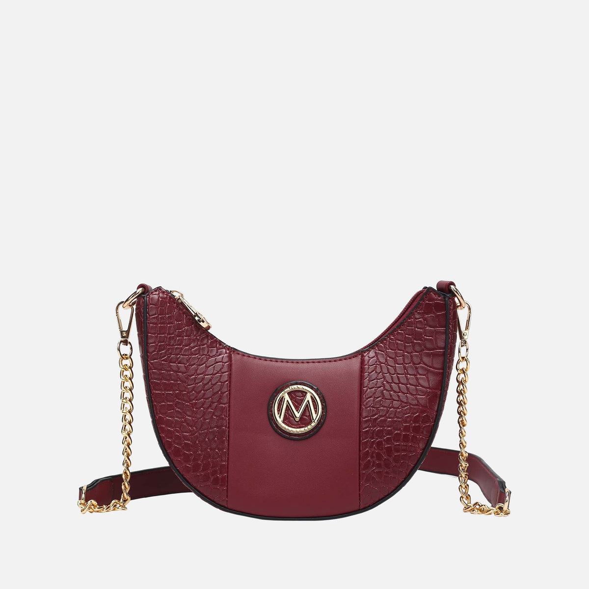 Amira Embossed Crossbody Bag