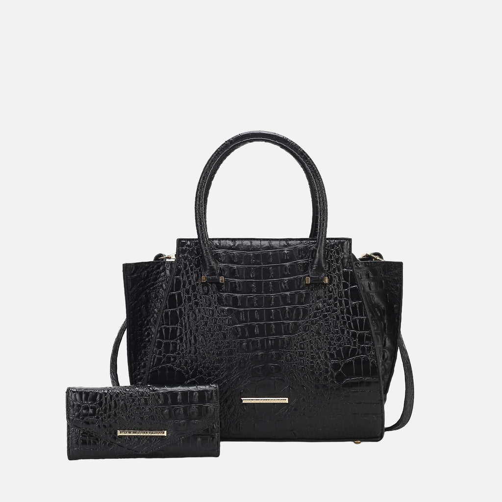 Viridiana Croc Tote Bag and Set