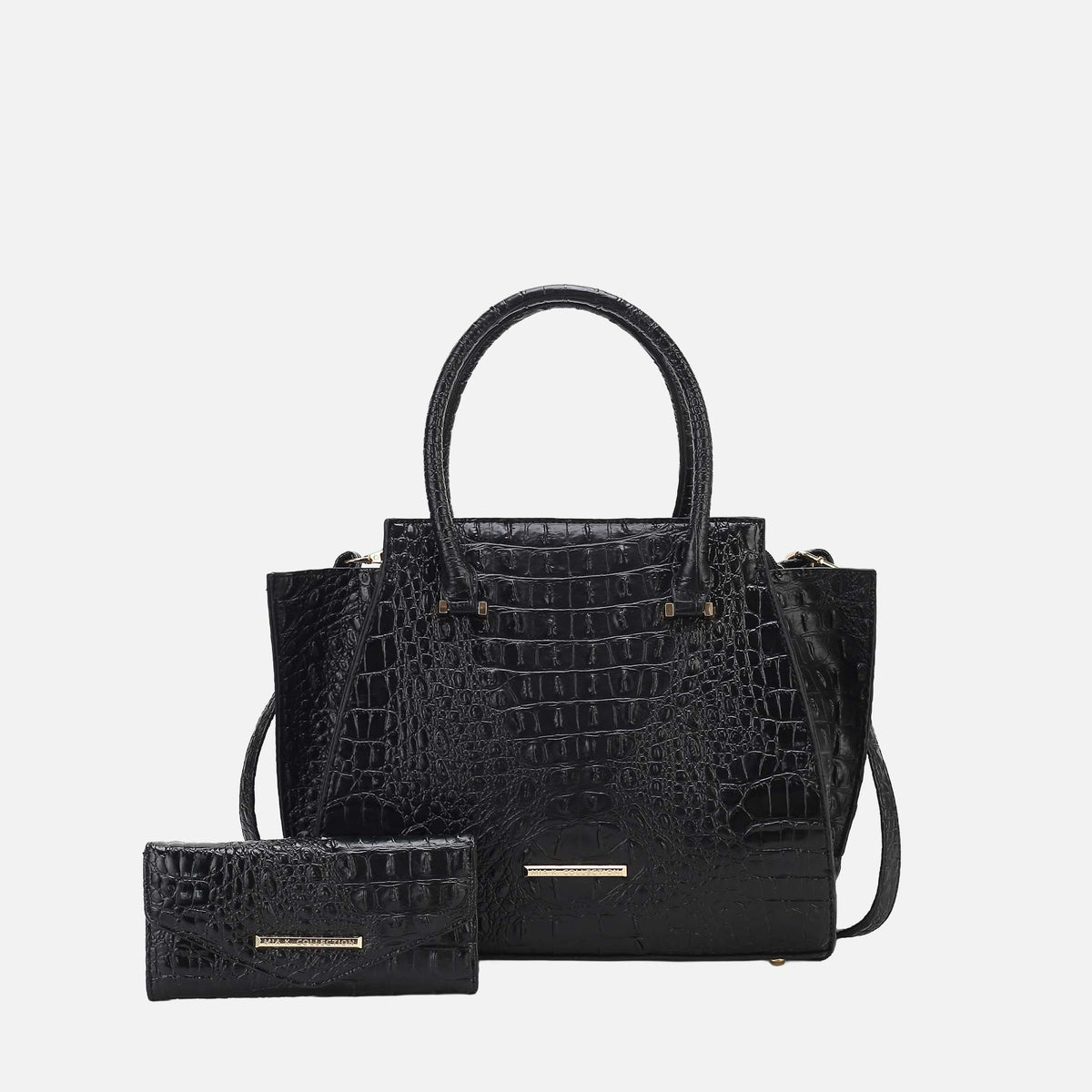 Viridiana Croc Tote Bag and Set