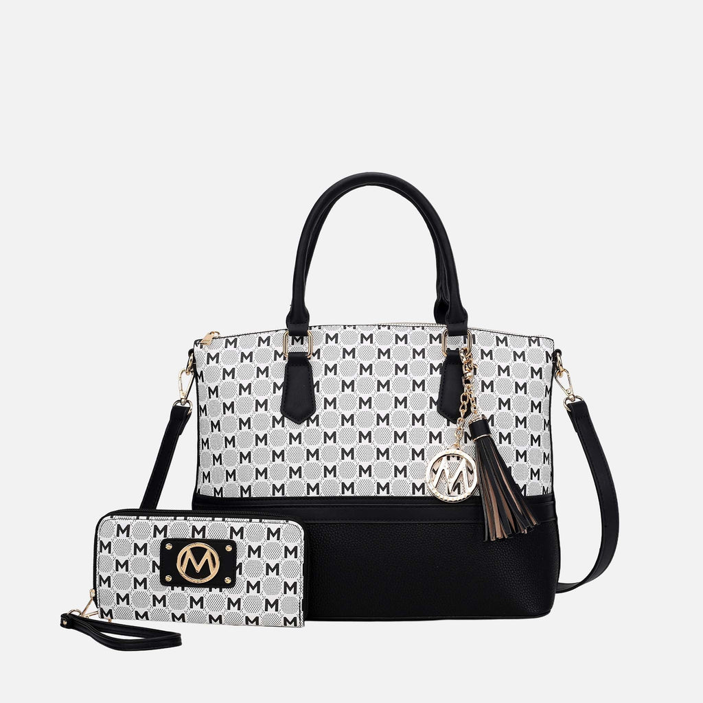 MKF Collection by Mia K. - Saylor Tote Bag and Wallet Set