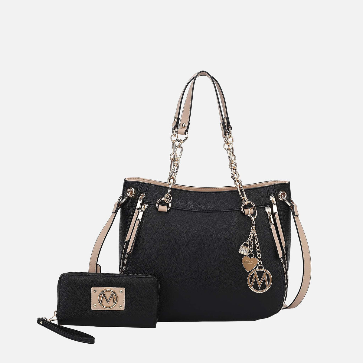 Lina Shoulder Bag and Wallet Set