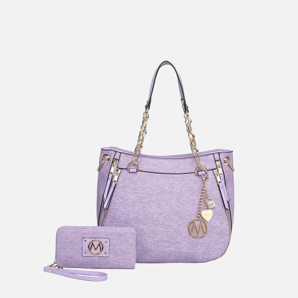 Lina Shoulder Bag and Wallet Set