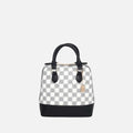 Marjorie Circular Print Satchel Bag