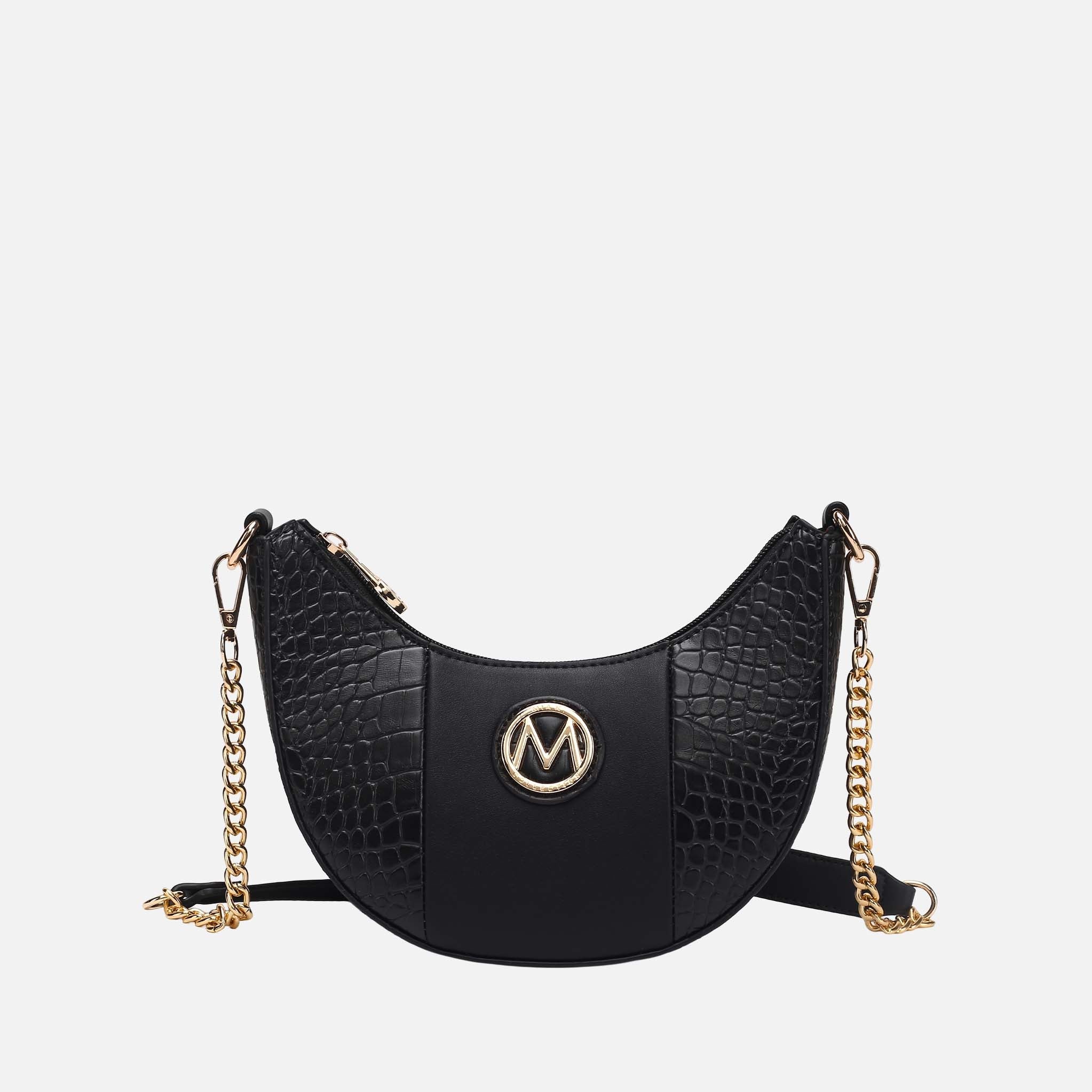 MKF Collection by Mia K. - Amira Embossed Crossbody Bag