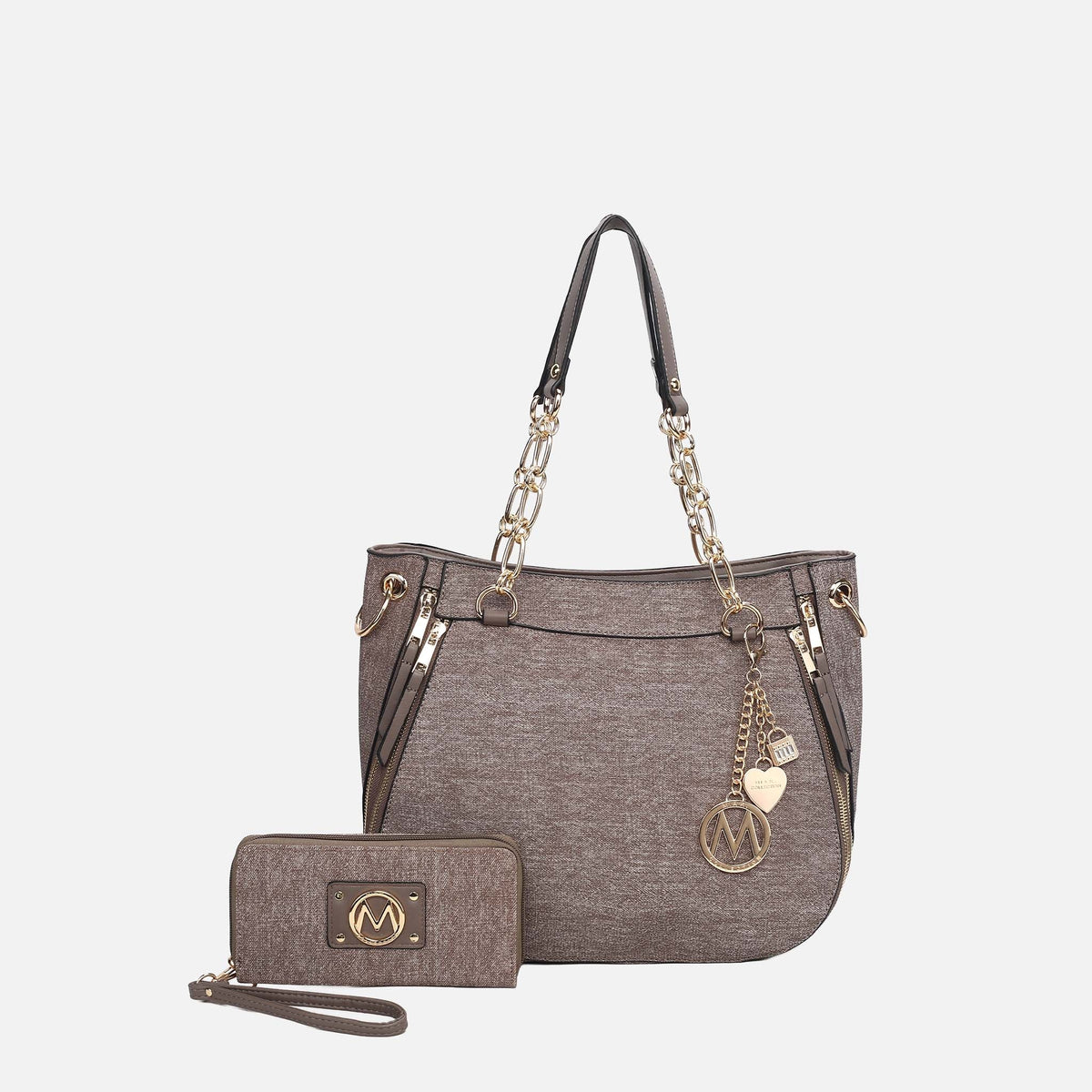 Lina Shoulder Bag and Wallet Set