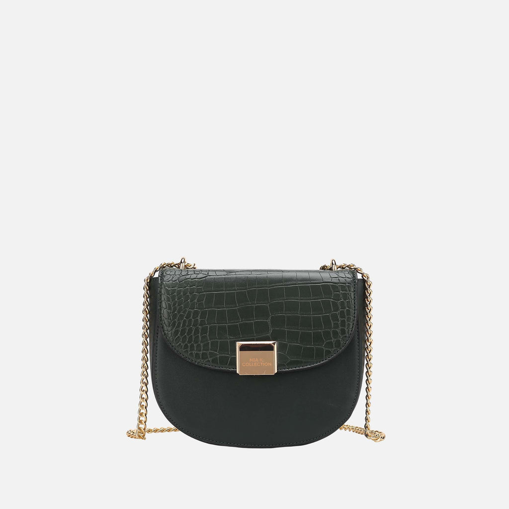 MKF Collection by Mia K. - Brooklyn Embossed Crossbody Bag