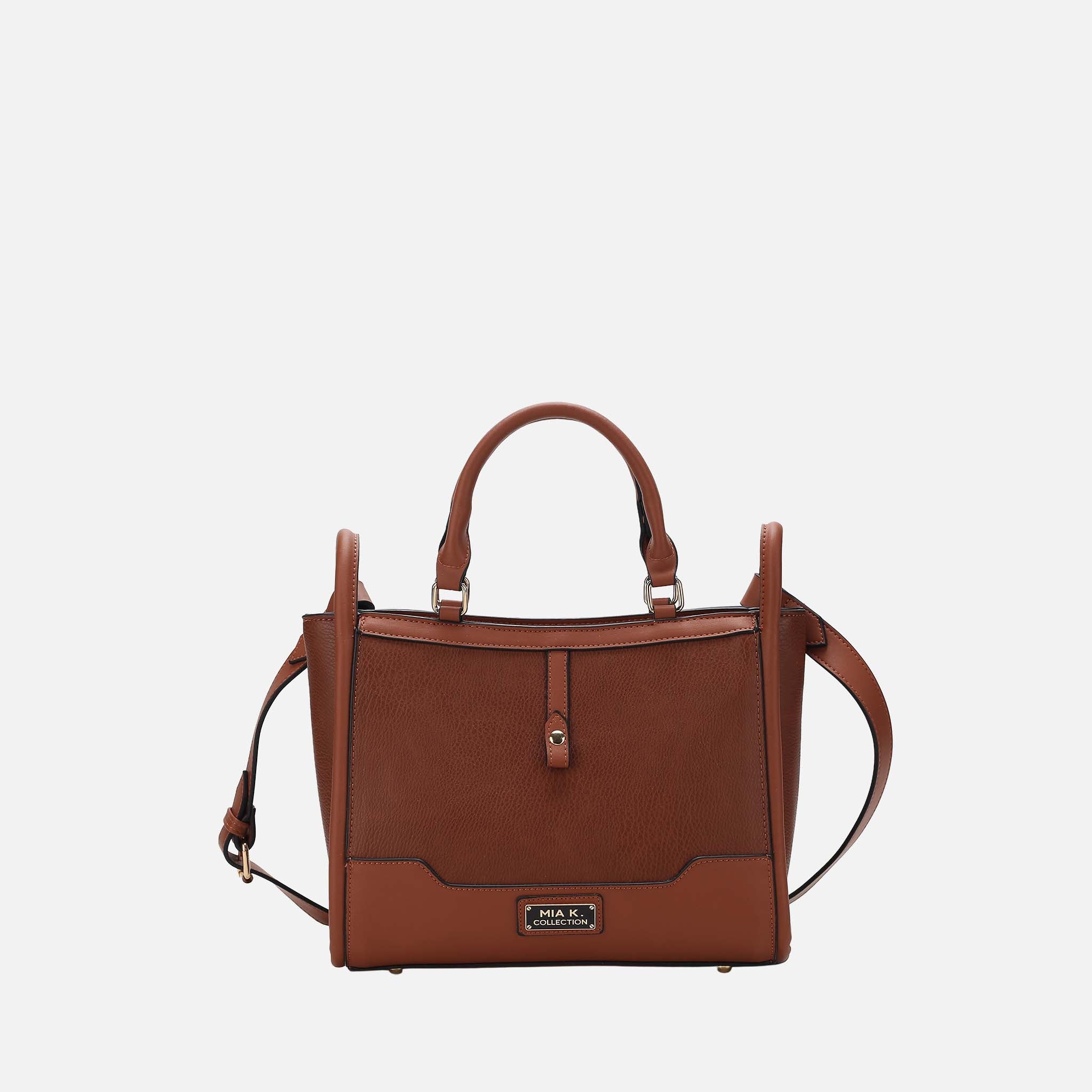 MKF Collection by Mia K. - Melody Vegan Leather Tote