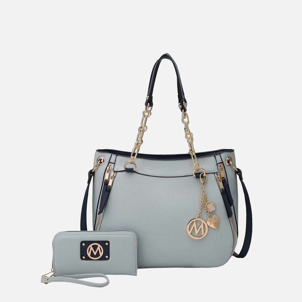 MKF Collection by Mia K. - Lina Shoulder Bag and Wallet Set