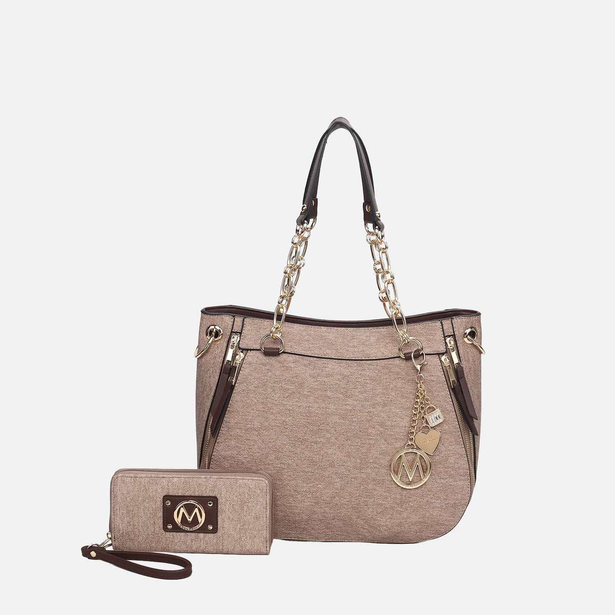 Lina Shoulder Bag and Wallet Set