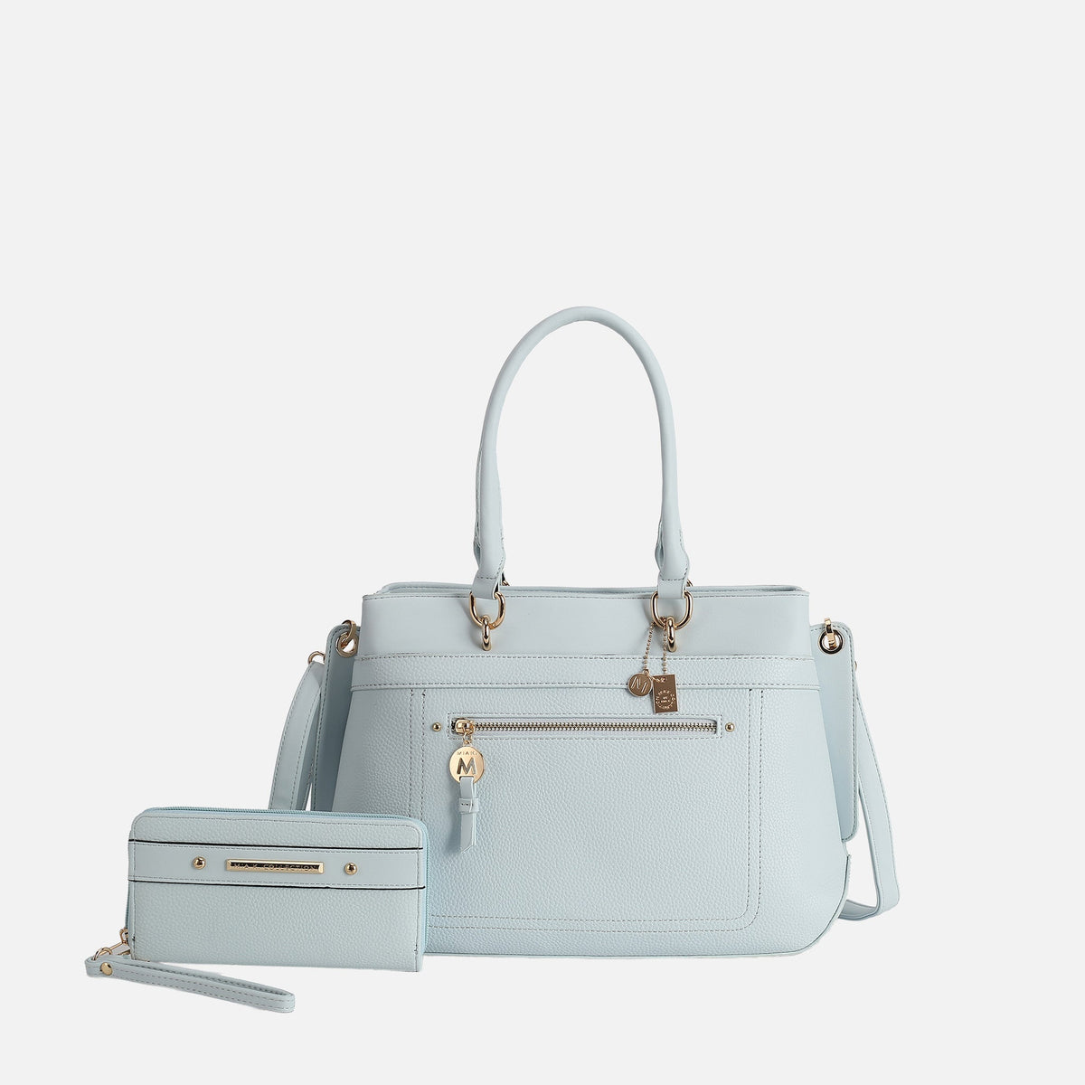 Gardenia Tote Bag and Wallet Set