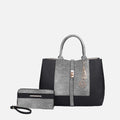 MKF Collection by Mia K. - Yola II Tote Bag and Wallet Set