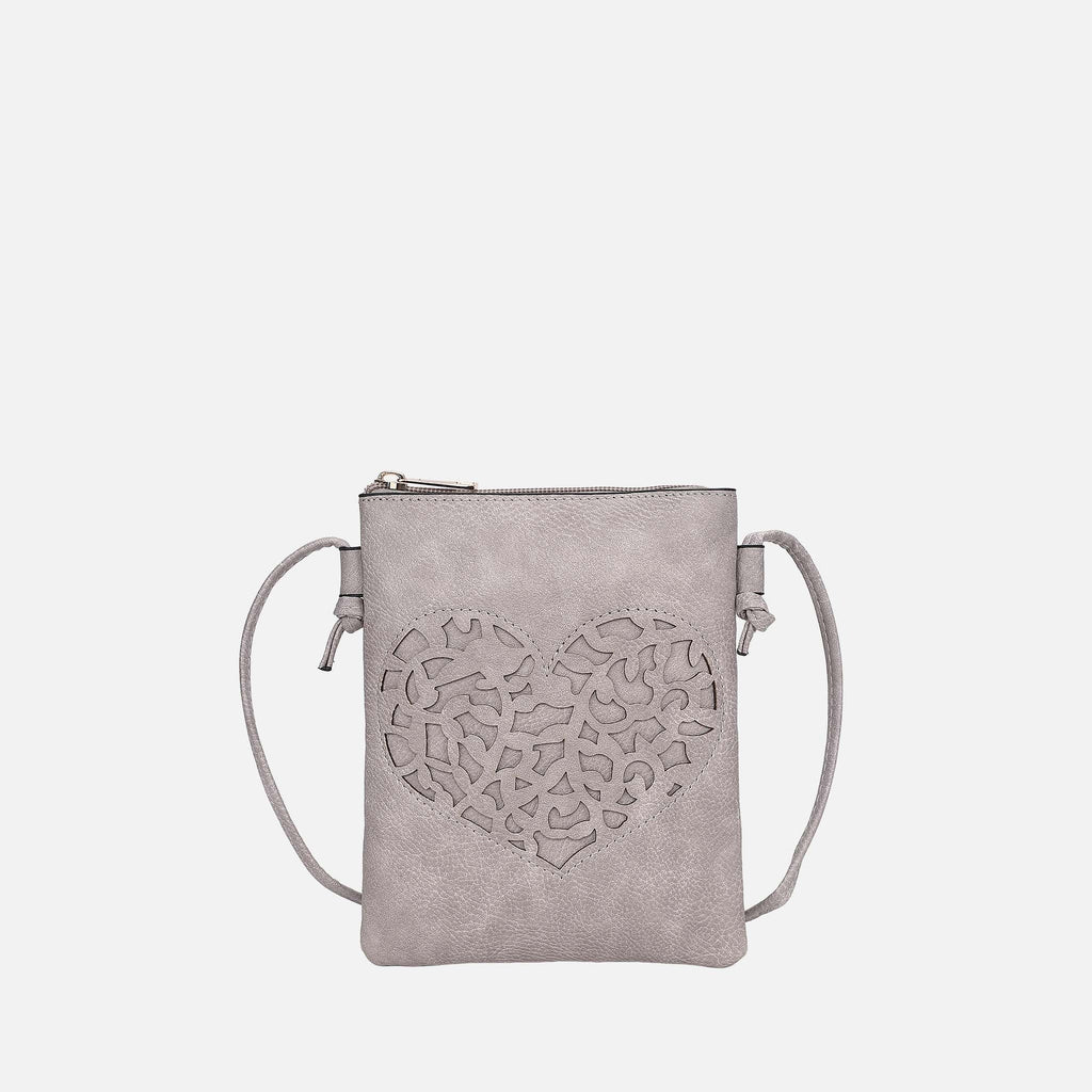 MKF Collection by Mia K. - Heartly Crossbody Bag