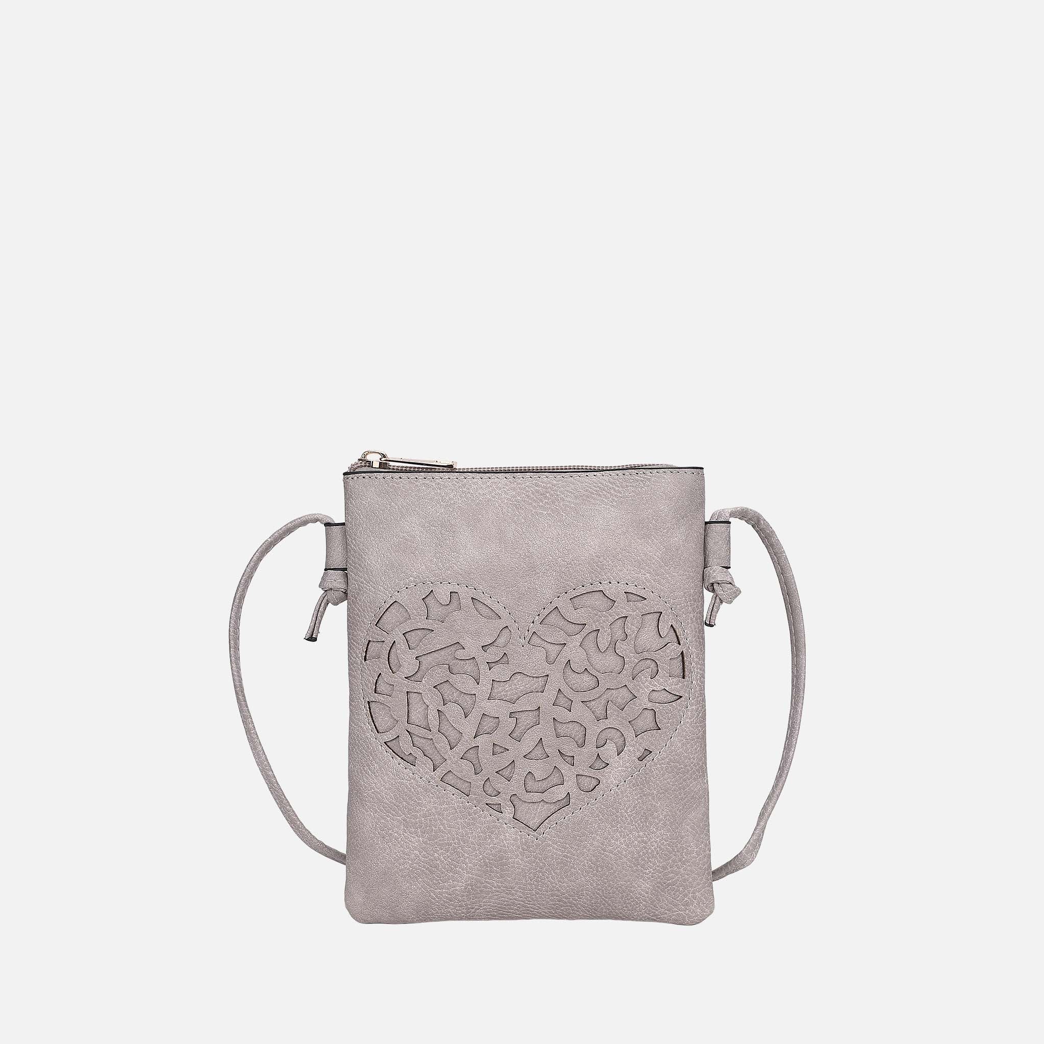 MKF Collection by Mia K. - Heartly Crossbody Bag