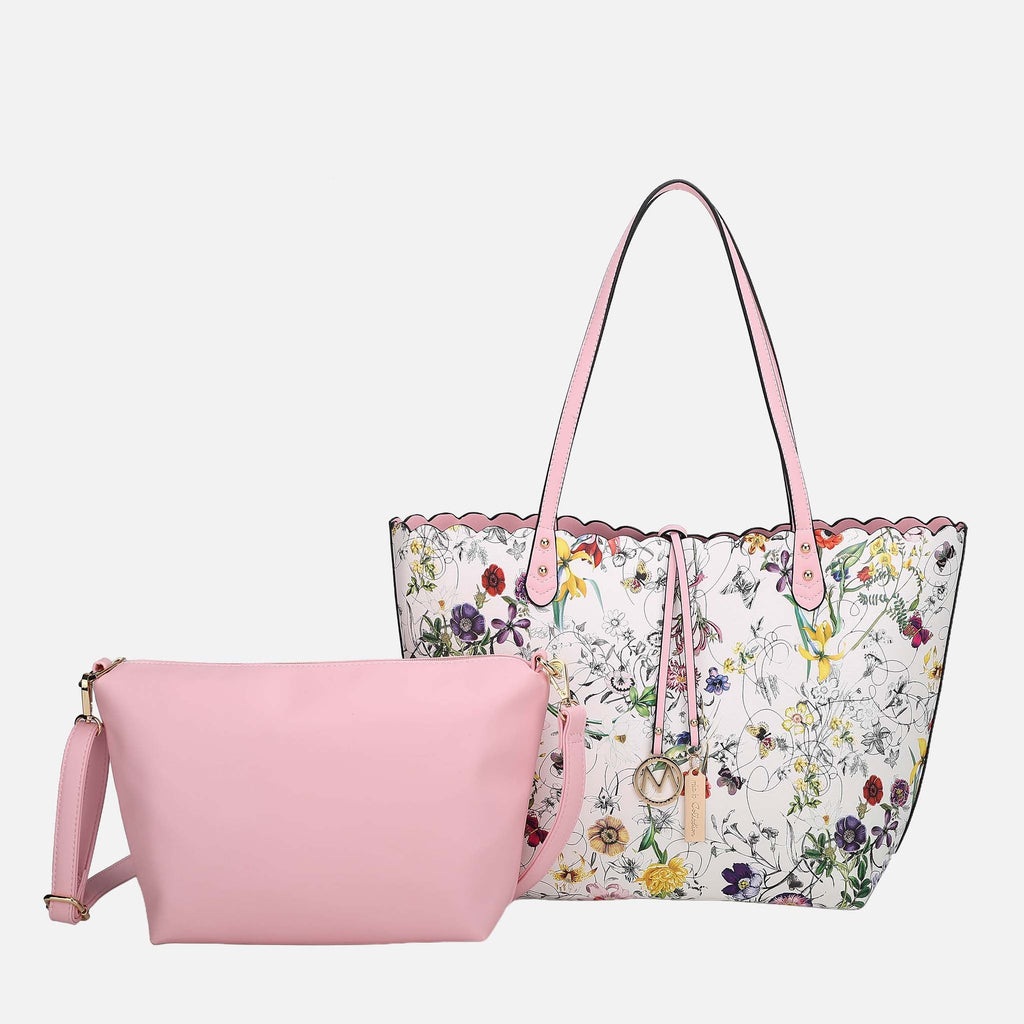 MKF Collection by Mia K. - Danielle Tote Bag and Set