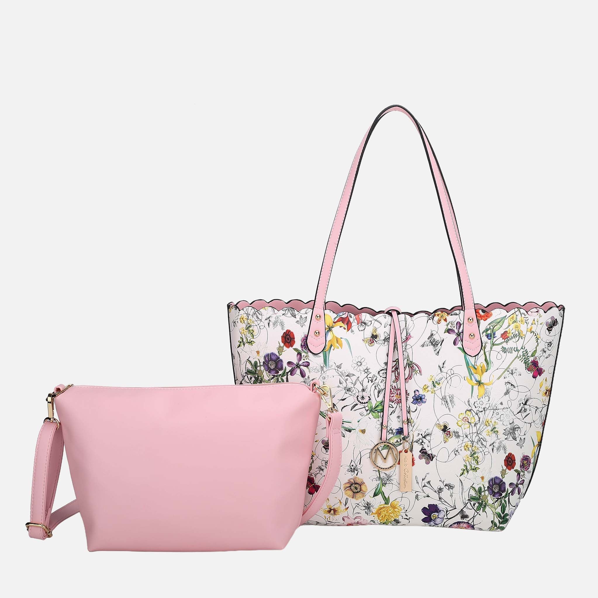 MKF Collection by Mia K. - Danielle Tote Bag and Set