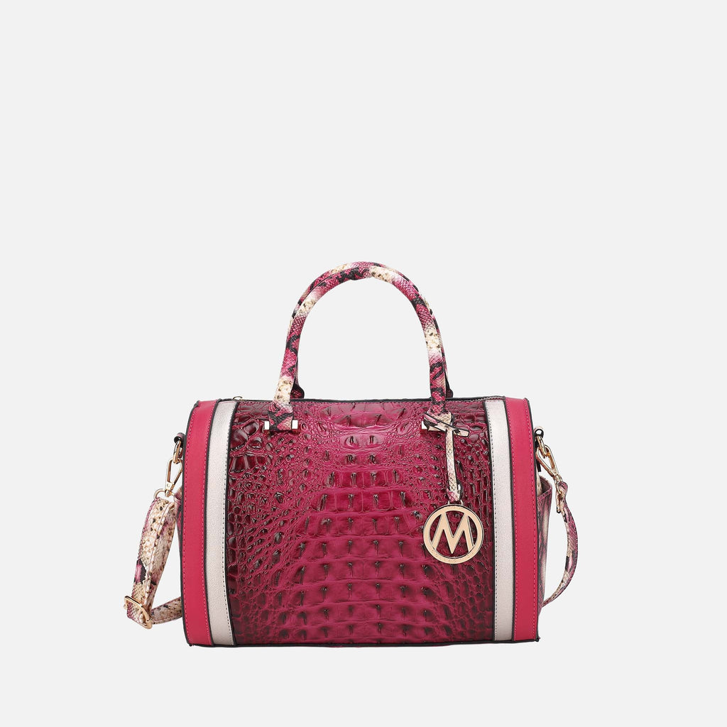 MKF Collection by Mia K. - Eleanor Embossed Shoulder Bag
