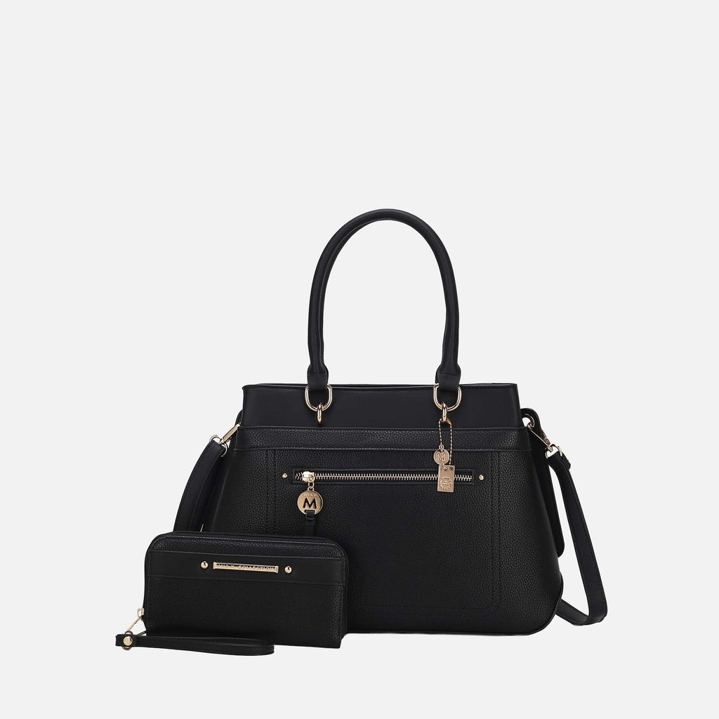 Gardenia Tote Bag and Wallet Set