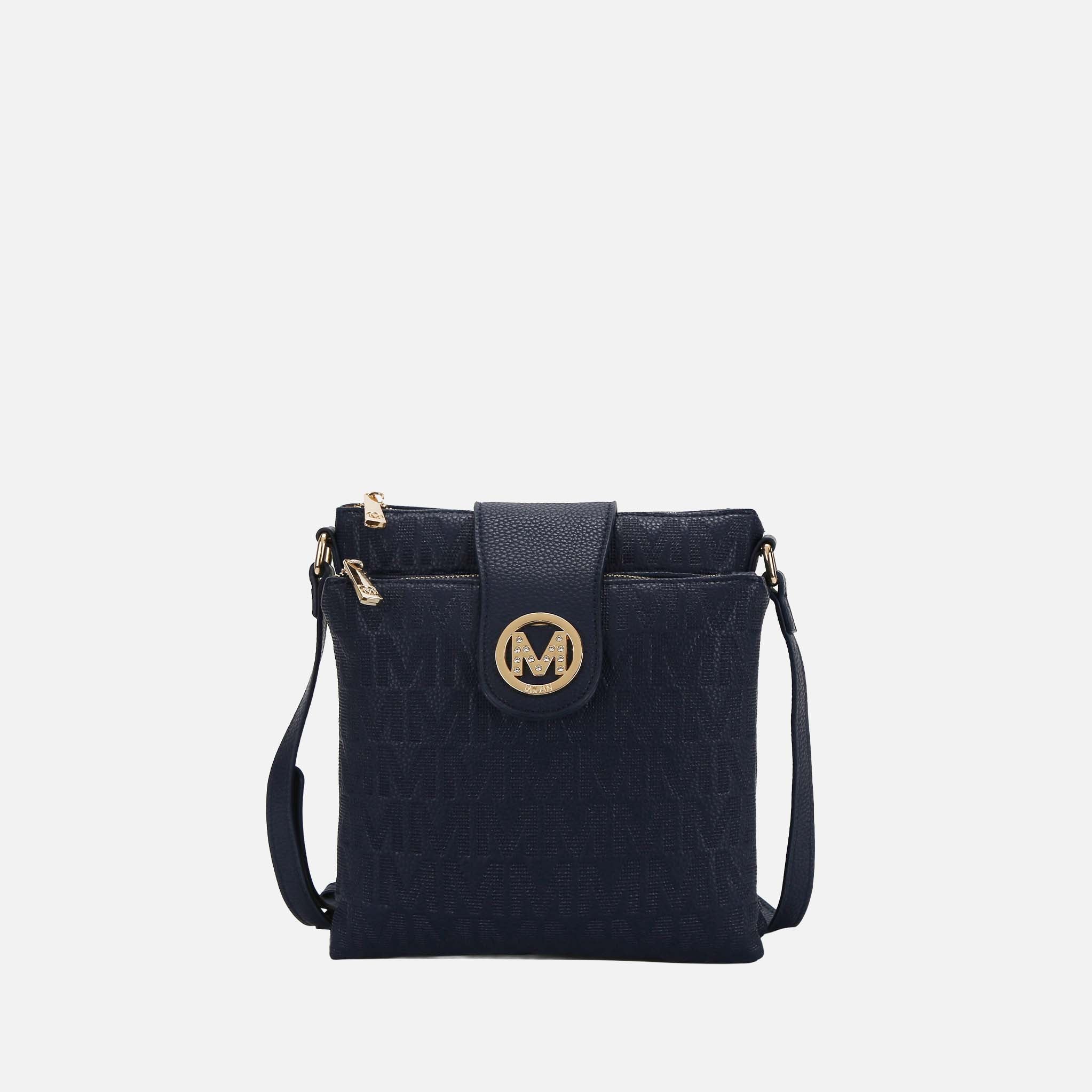 MKF Collection by Mia K. - Marietta Signature Crossbody Bag