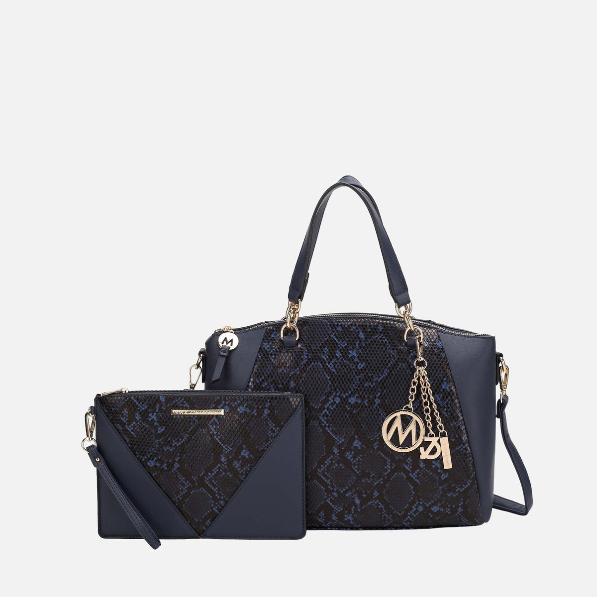 Addison Shoulder Bag and Wristlet Set