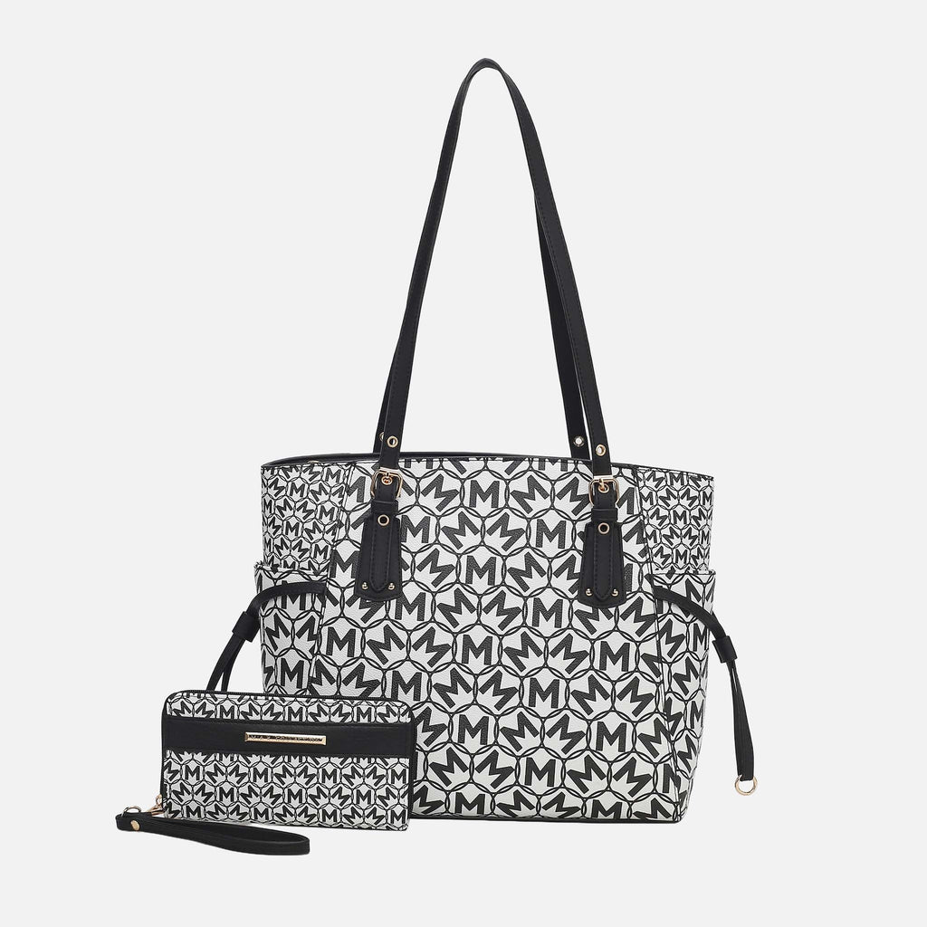 MKF Collection by Mia K. - Pauline Tote Bag and Set