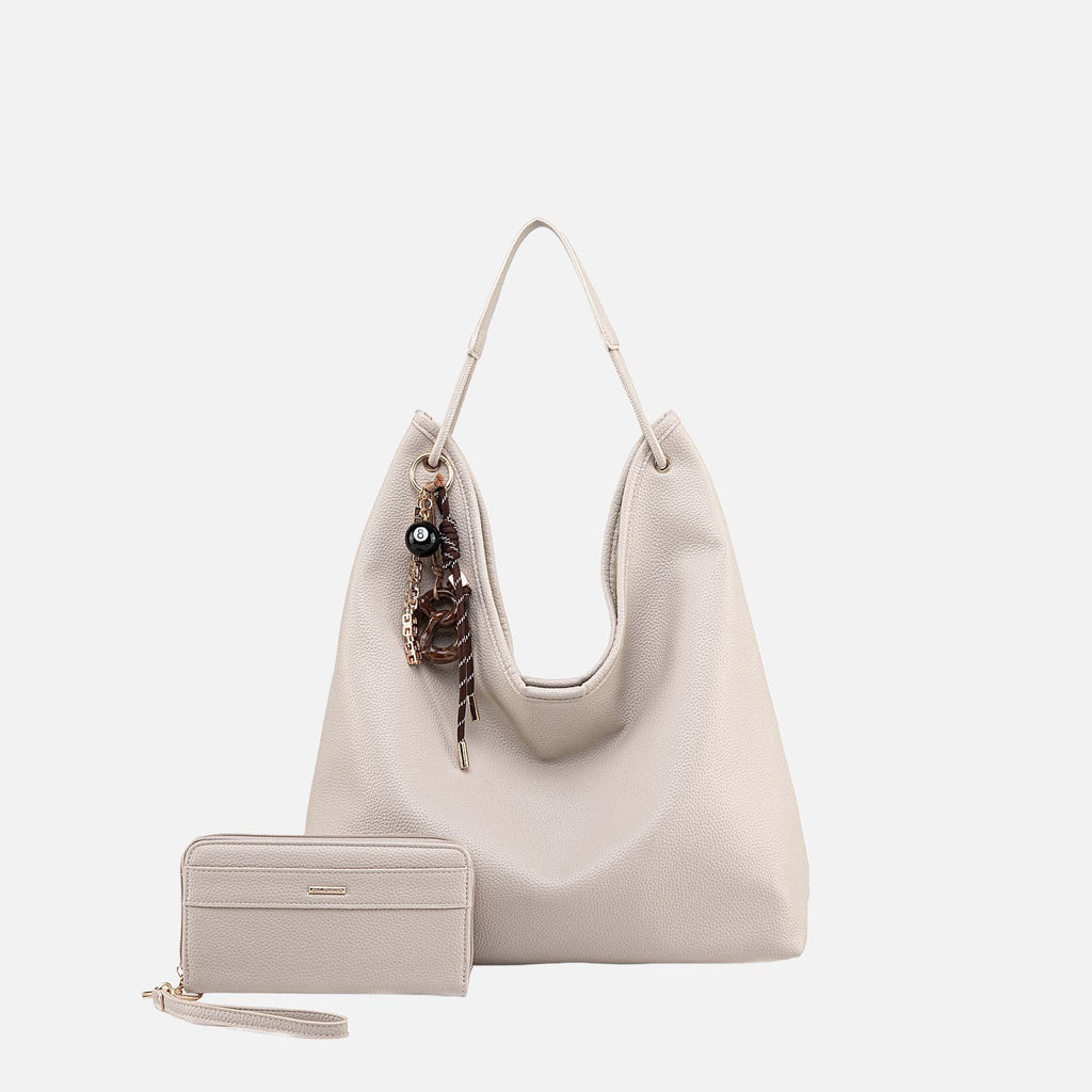 MKF Collection by Mia K. - Eloa Hobo Bag with Wallet