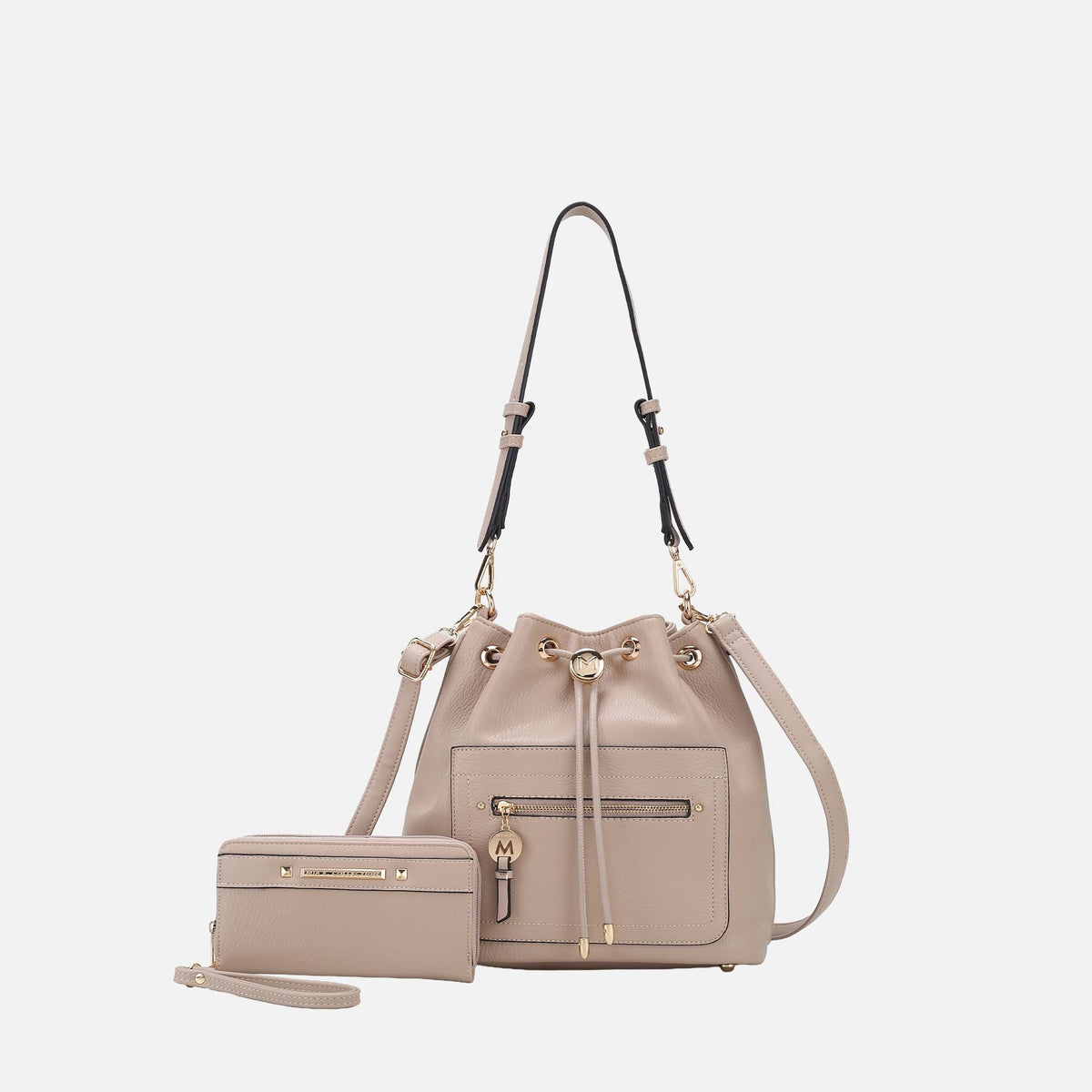 Larissa Bucket Bag and Wallet Set