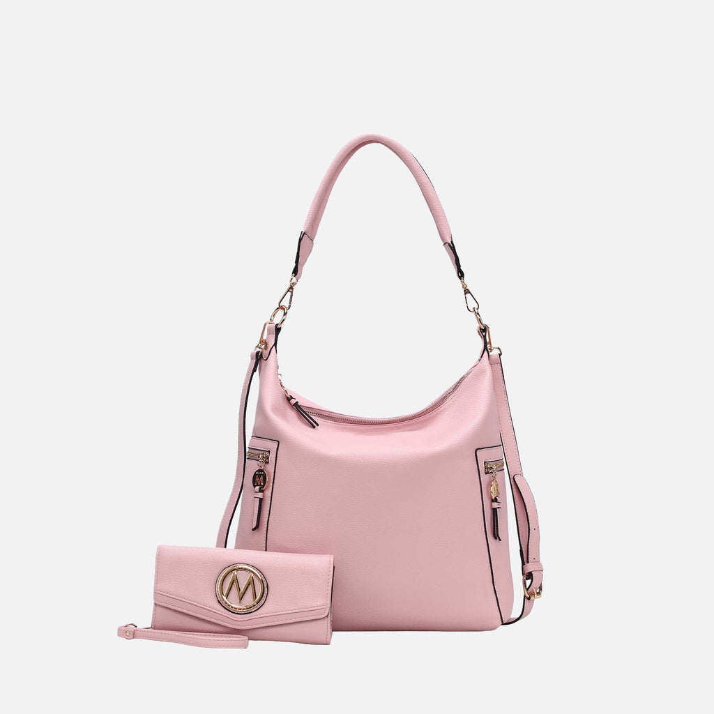MKF Collection by Mia K. - Ophelia Hobo Bag and Wallet Set