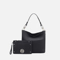 MKF Collection by Mia K. - Viviana Hobo Bag and Wristlet Set
