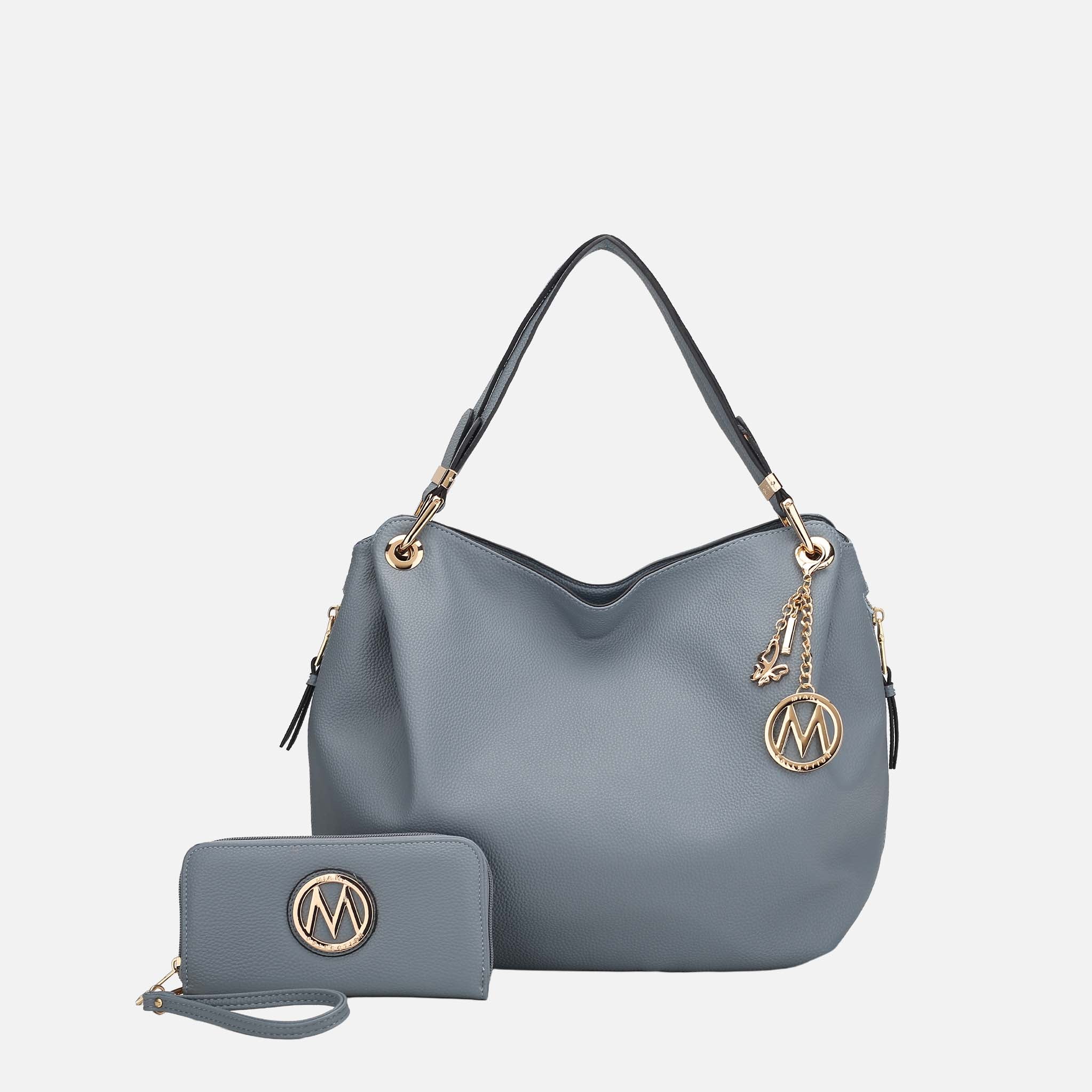 MKF Collection by Mia K. - Fabienne Hobo Bag and Wallet Set