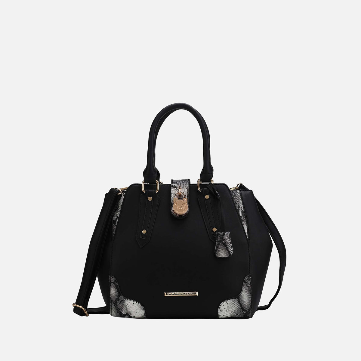 MKF Collection by Mia K. - Lorena Embossed Shoulder Bag