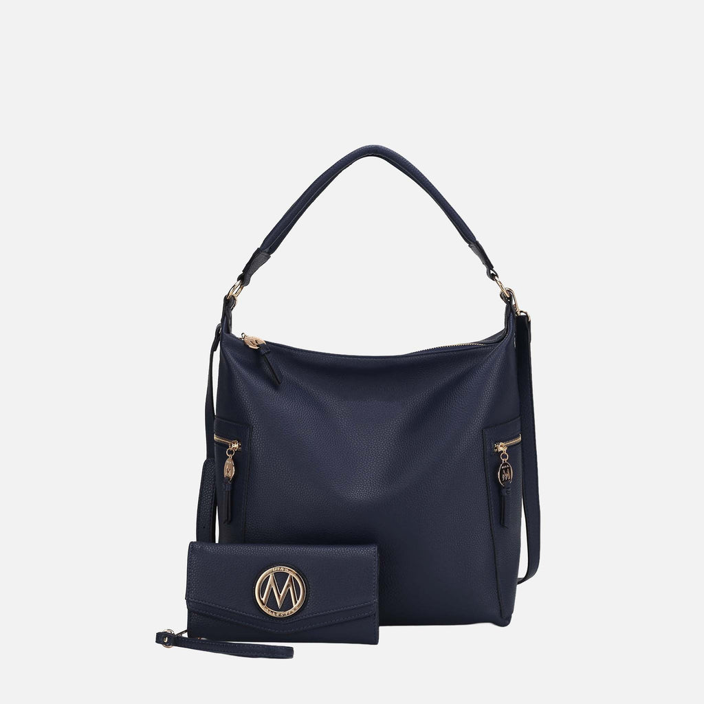 MKF Collection by Mia K. - Ophelia Hobo Bag and Wallet Set
