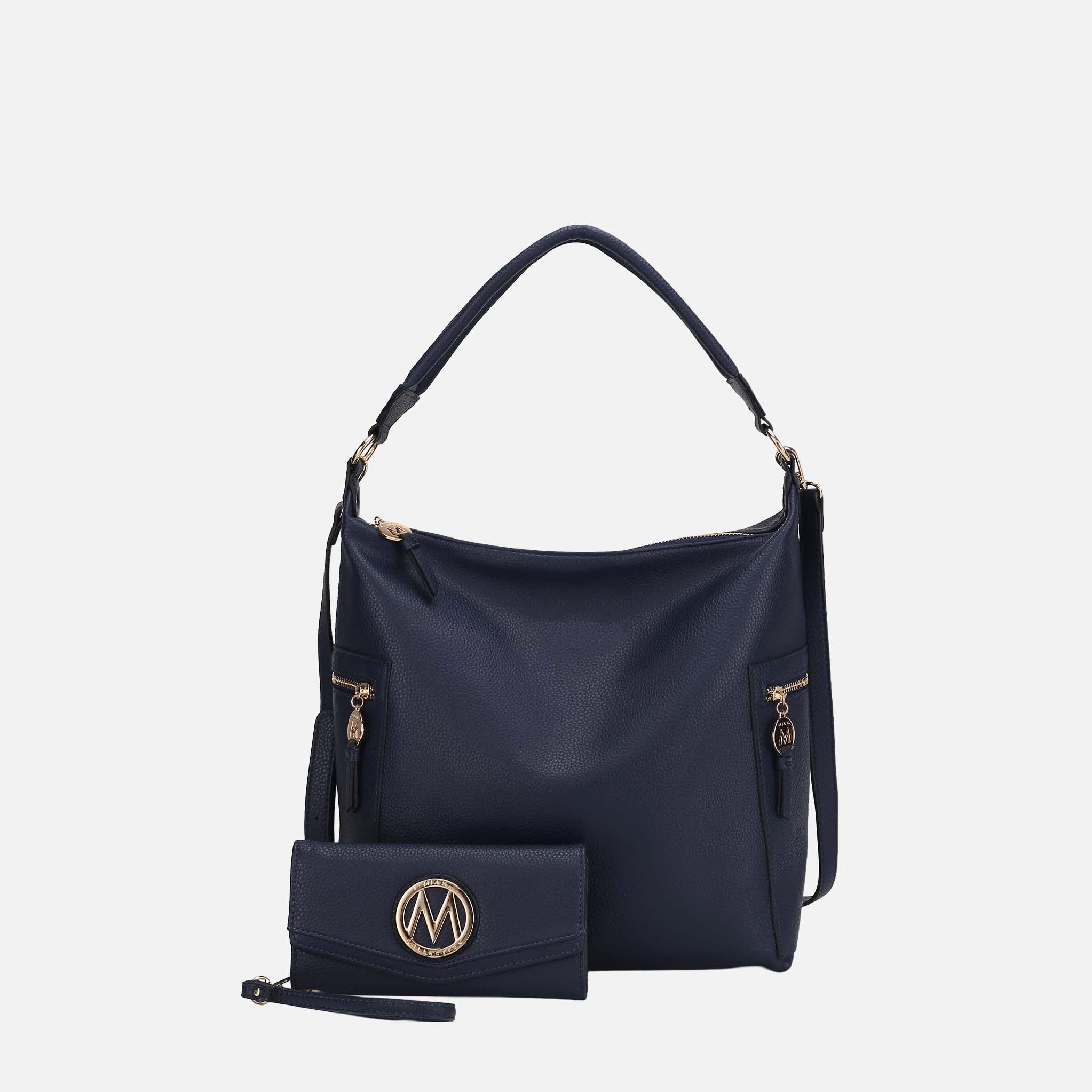 MKF Collection by Mia K. - Ophelia Hobo Bag and Wallet Set