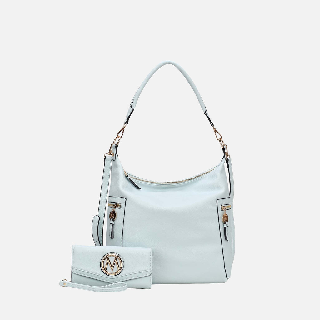MKF Collection by Mia K. - Ophelia Hobo Bag and Wallet Set
