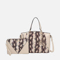 MKF Collection by Mia K. - Addison Shoulder Bag and Wristlet Set