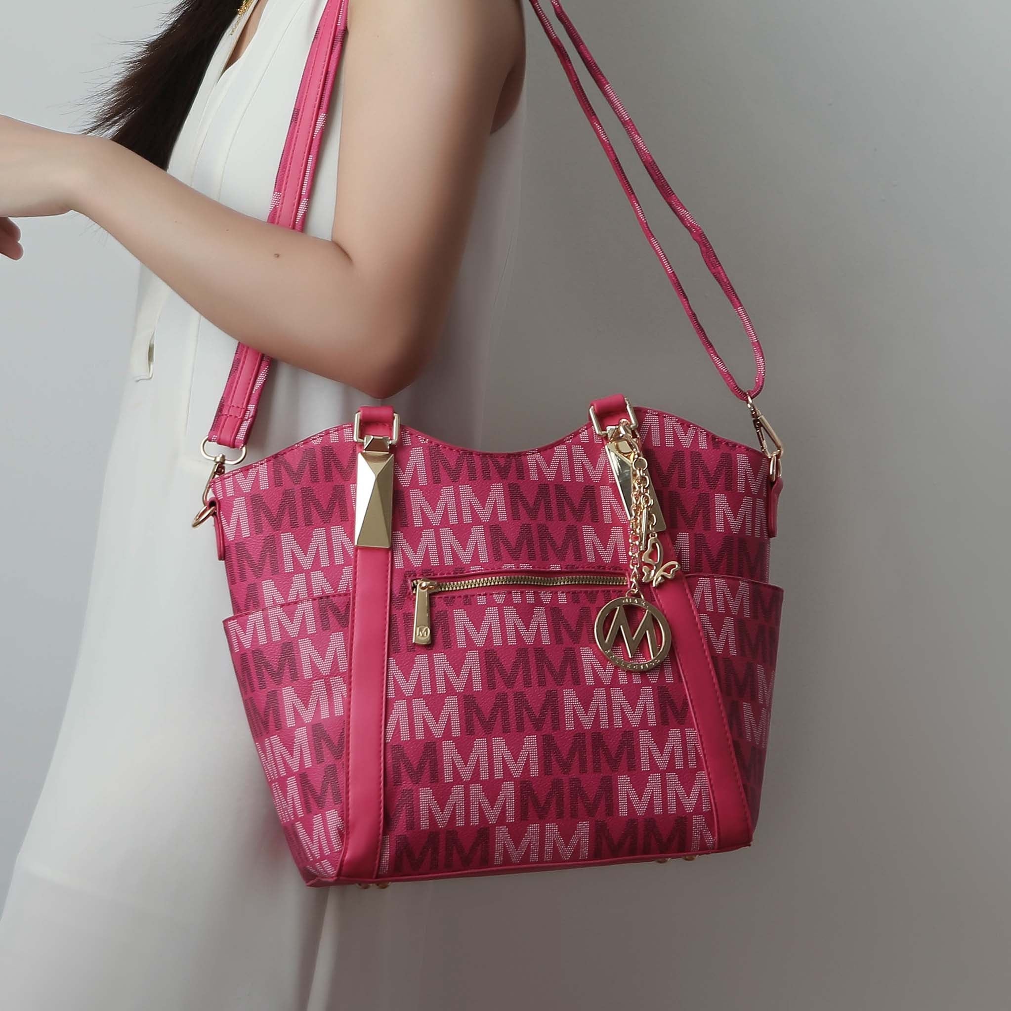 MKF Collection by Mia K. - Jeneece Signature Tote Bag
