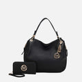 MKF Collection by Mia K. - Fabienne Hobo Bag and Wallet Set