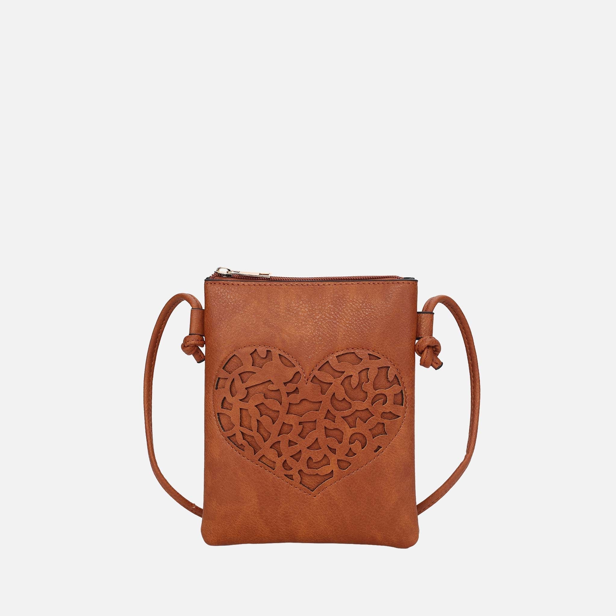 MKF Collection by Mia K. - Heartly Crossbody Bag