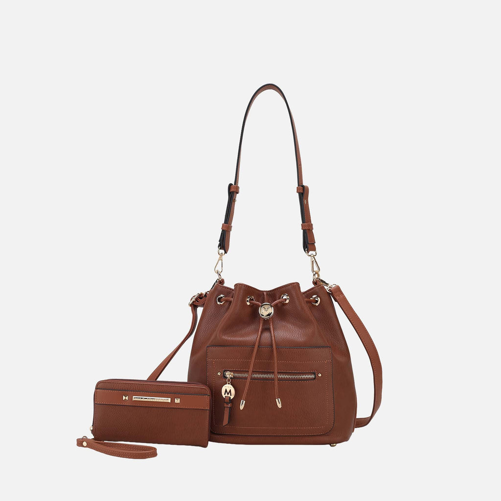 Larissa Bucket Bag and Wallet Set