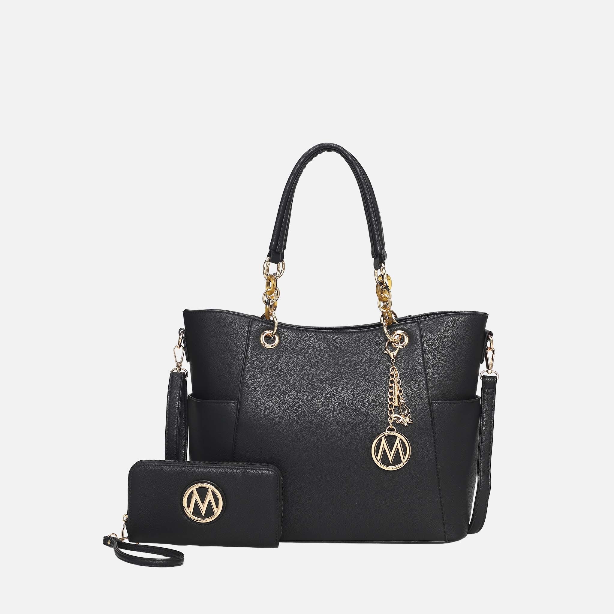 MKF Collection by Mia K. - Bonita Tote Bag and Wallet Set