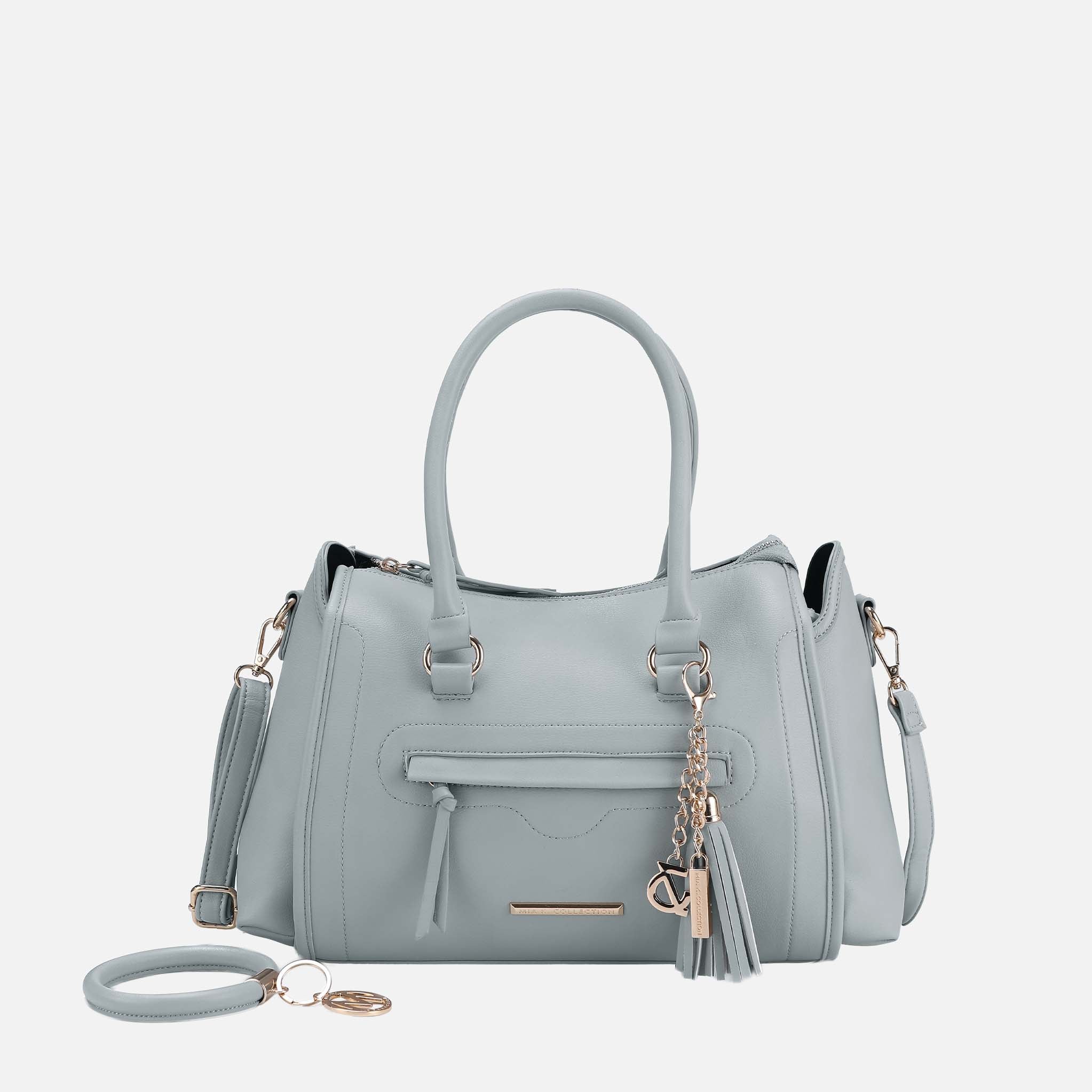 MKF Collection by Mia K. - Valeria Shoulder Bag and Bracelet Keyring