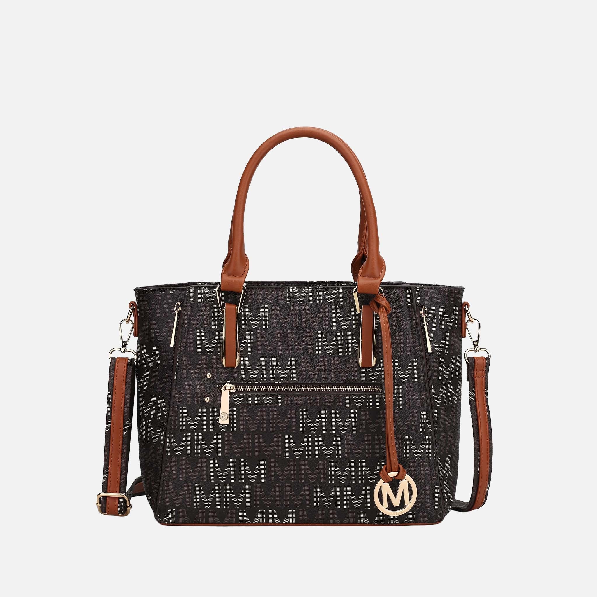 MKF Collection by Mia K. - Siena Signature Tote Bag