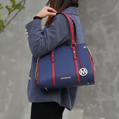 Amy Color-Block Shoulder Bag