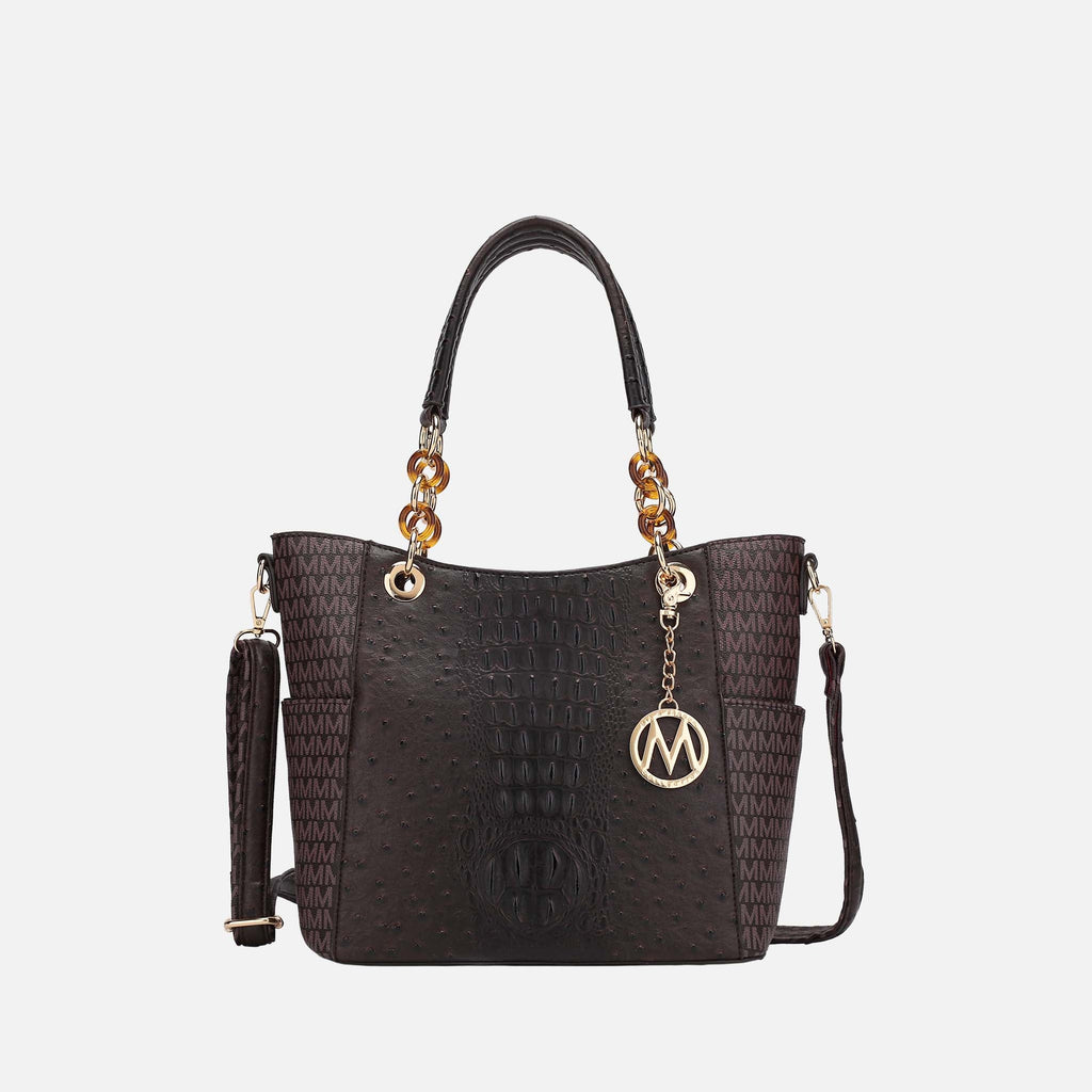 MKF Collection by Mia K. - Miriam Signature Tote Bag