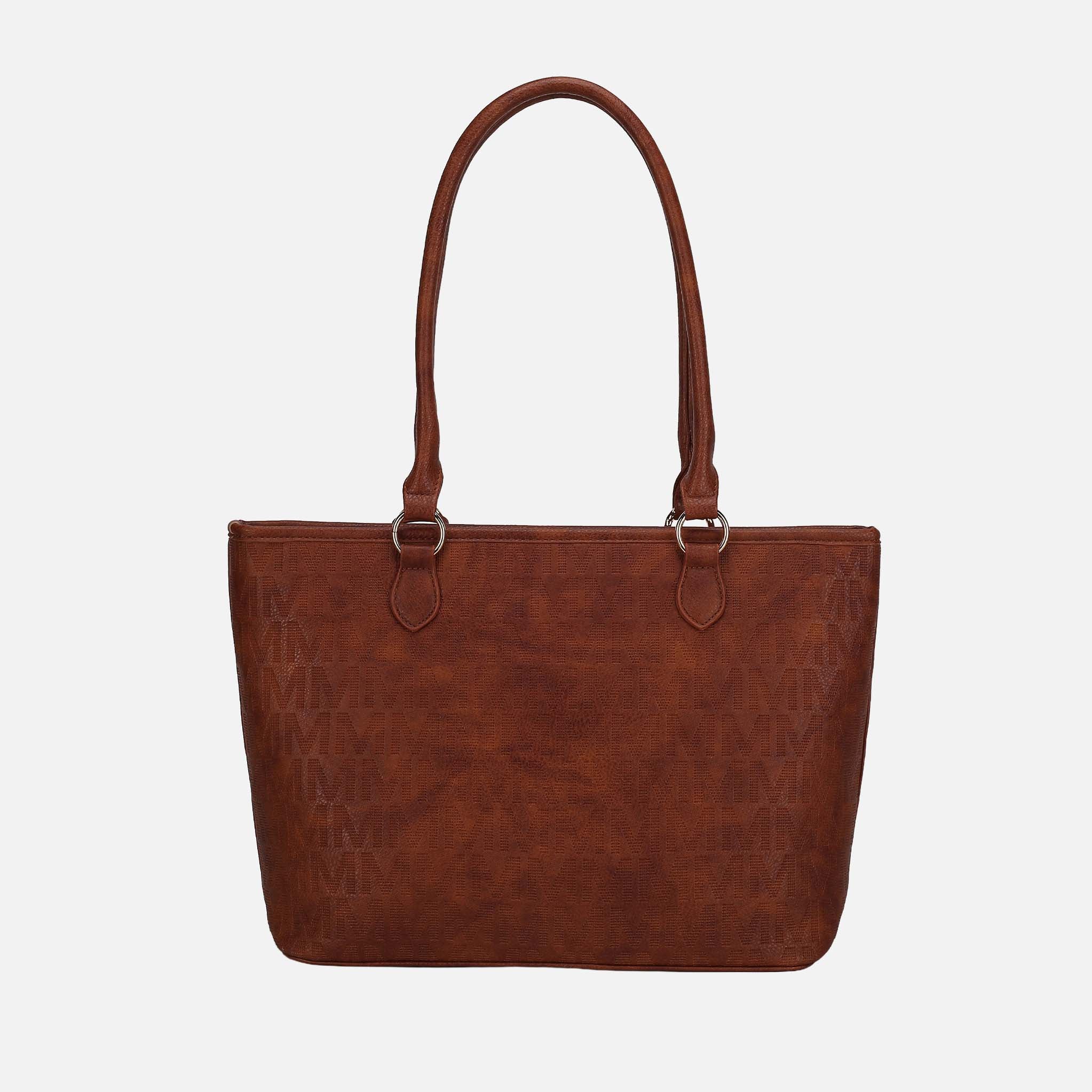 MKF Collection by Mia K. - Edelyn Signature Tote Bag and Set
