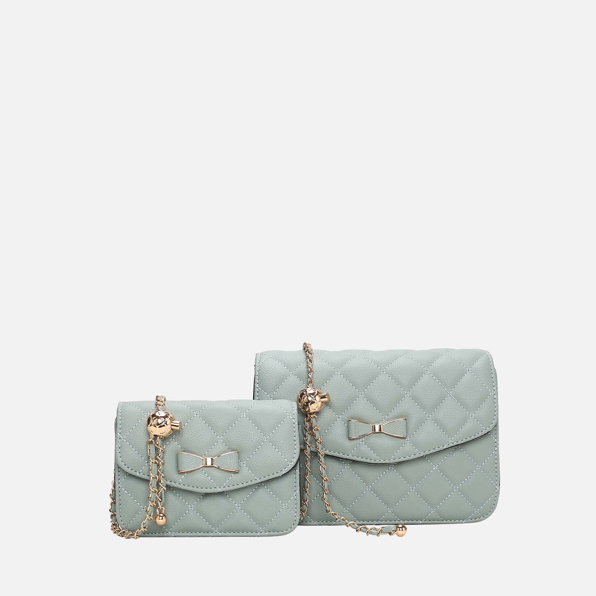 MKF Collection by Mia K. - Blossom Shoulder Bag and Set