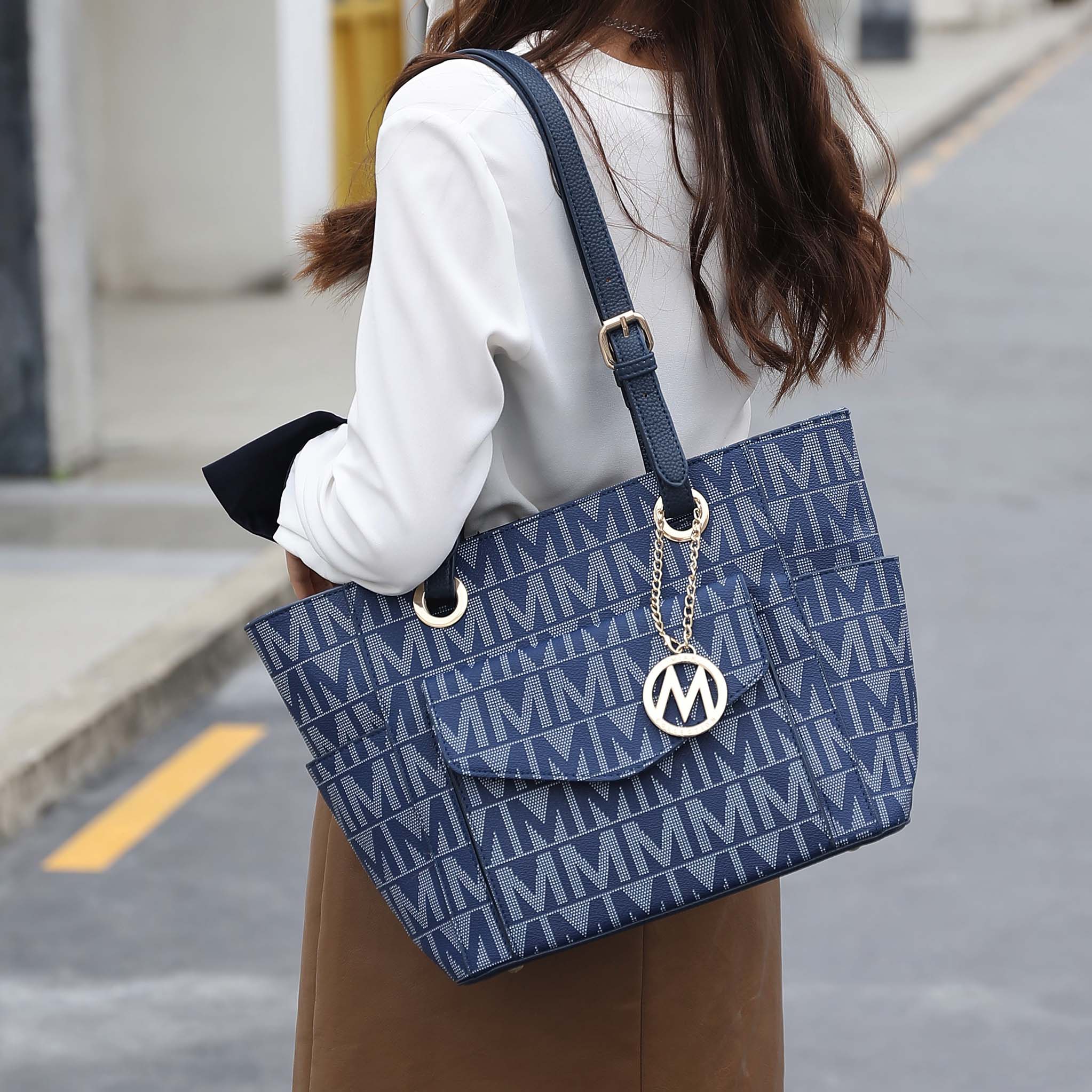 MKF Collection by Mia K. - Griselda Signature Tote Bag