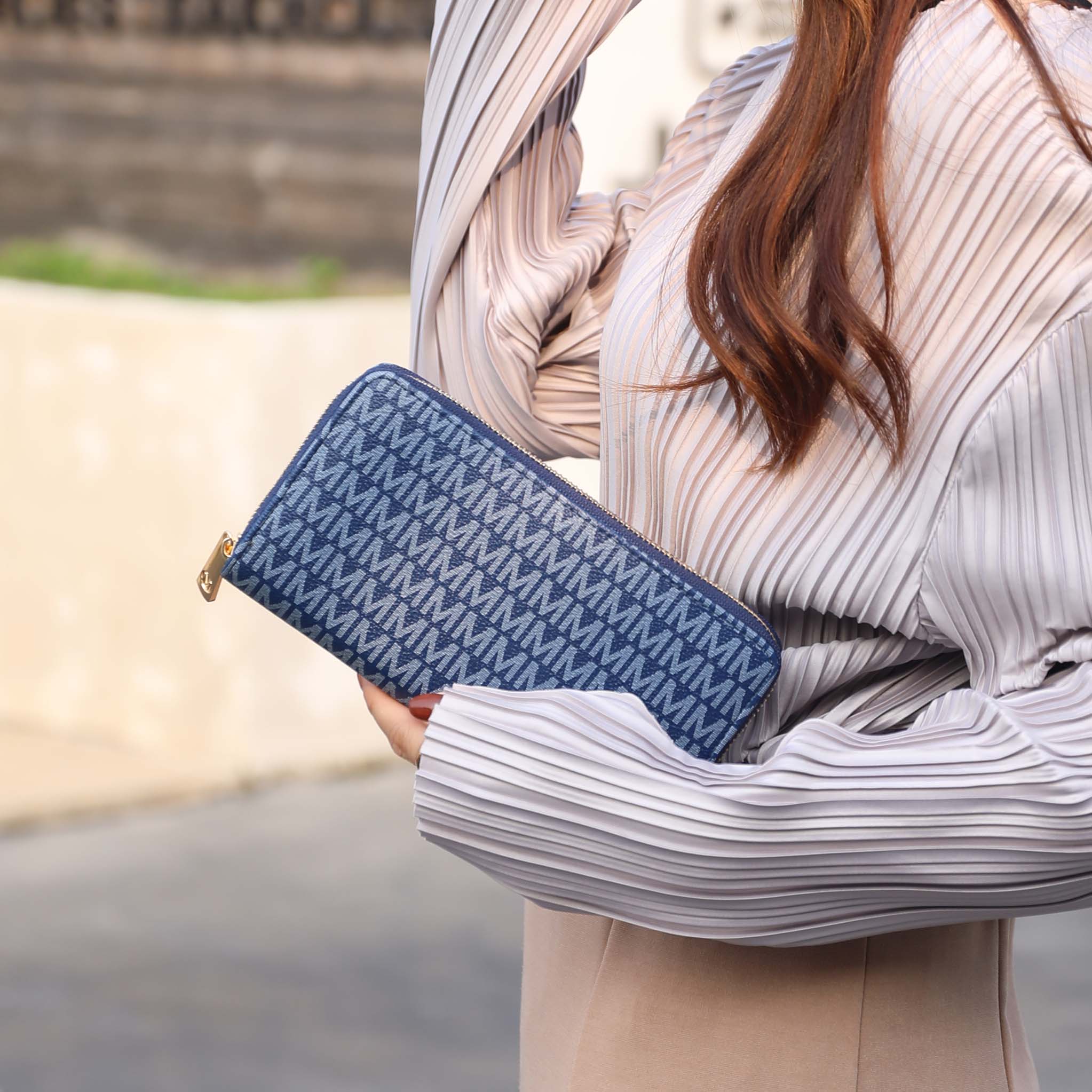 MKF Collection by Mia K. - Sasha Signature Tote Bag